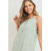 Ruffled Floral Sleeveless Dress