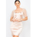 Lace Sleeves Back Zipped Mini Dress