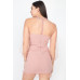 Pearl Trim Mesh Bodycon Dress