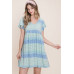 Cute And Flirty Floral Printed Babydoll Mini Dress