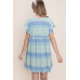 Cute And Flirty Floral Printed Babydoll Mini Dress