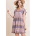 Cute And Flirty Floral Printed Babydoll Mini Dress