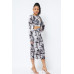 Tie Dye Long Sleeve Midi Dress
