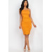 Double Ruched Front And Ruched Back Detail Mini Dress