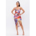 Printed Mesh Dress