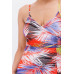 Printed Mesh Dress