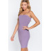 Cami Heavy Rib Mini Dress
