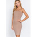 Cami Heavy Rib Mini Dress