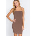 Cami Heavy Rib Mini Dress
