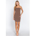 Cami Heavy Rib Mini Dress