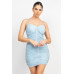 Hook & Eye Ruched Cami Mini Dress