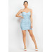 Hook & Eye Ruched Cami Mini Dress