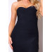 Strapless Sweetheart Maxi Dress