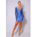 Sweetheart Pleated Front Sexy Mini Dress