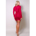 Long Sleeve Corset Halter Tie Mini Dress