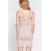 All Over Smoked Print Cami Dress