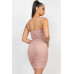 Front Ruched Mini Dress