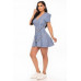 Houndstooth Chain-belt Dress