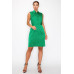 Button-down Pleated Shirt Dress