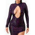 Night Dress With Unbalanced Skirt