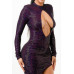 Night Dress With Unbalanced Skirt
