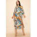 Printed Shirt Dress