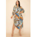 Printed Shirt Dress