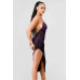 Metallic Glitter Sweetheart Dress