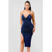 Metallic Glitter Sweetheart Dress