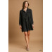 Mineral Wash Cotton Gauze Tiered Dress