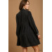 Mineral Wash Cotton Gauze Tiered Dress