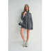 Bell Sleeve Turtle Neck Dress