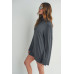 Bell Sleeve Turtle Neck Dress