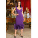 Organza Ruffle Detailed Fashion Dress