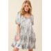 Sequin Babydoll Mini Dress