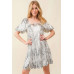 Sequin Babydoll Mini Dress
