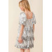 Sequin Babydoll Mini Dress
