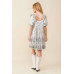 Sequin Babydoll Mini Dress