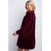 Mini Ruffle Detailing Velvet Dress