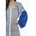 Detachable Zipper Mini Dress