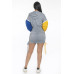 Detachable Zipper Mini Dress