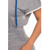 Detachable Zipper Mini Dress