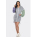Detachable Zipper Mini Dress