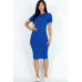 Ribbed Bodycon Midi Dress