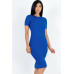 Ribbed Bodycon Midi Dress