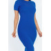 Ribbed Bodycon Midi Dress