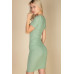 Ribbed Bodycon Midi Dress