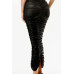 Metallic Rushed Halter Dress