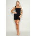 Sleeveless Square Neck Knit Mini Dress