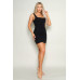 Sleeveless Square Neck Knit Mini Dress